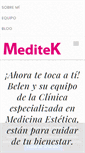Mobile Screenshot of meditek.es